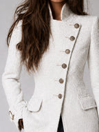 Ivory Nomad Military Blazer